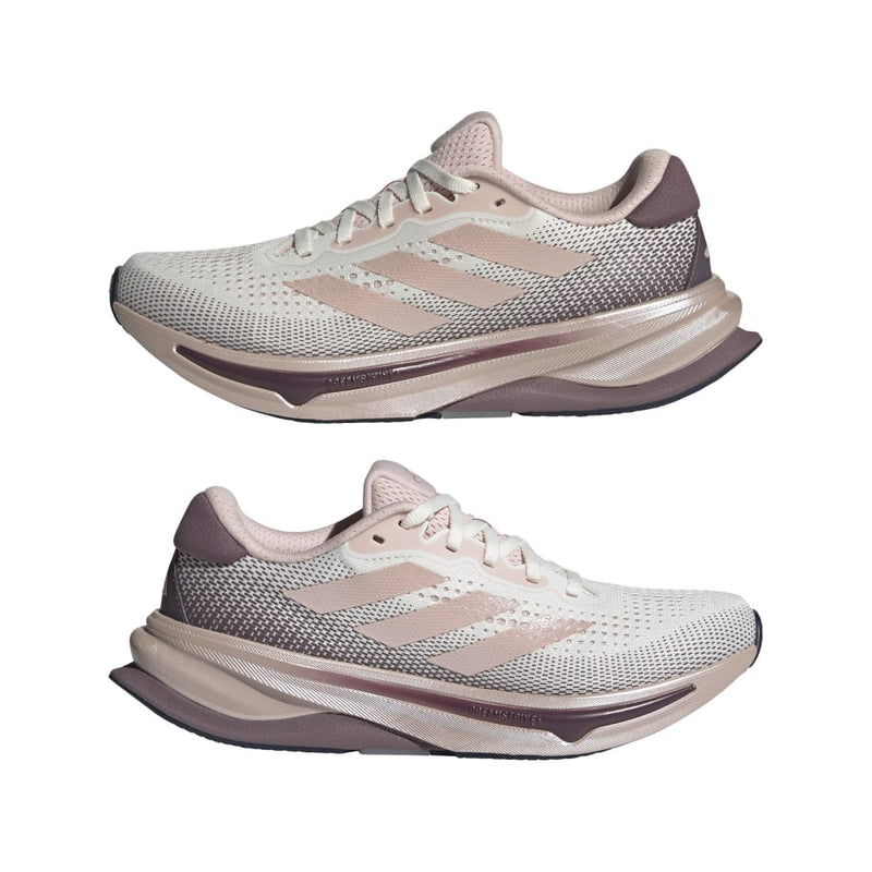 adidas SUPERNOVA SOLUTION W (WOMENS) オフホワイト/サンディーピンクメタリック/サンディーピンク