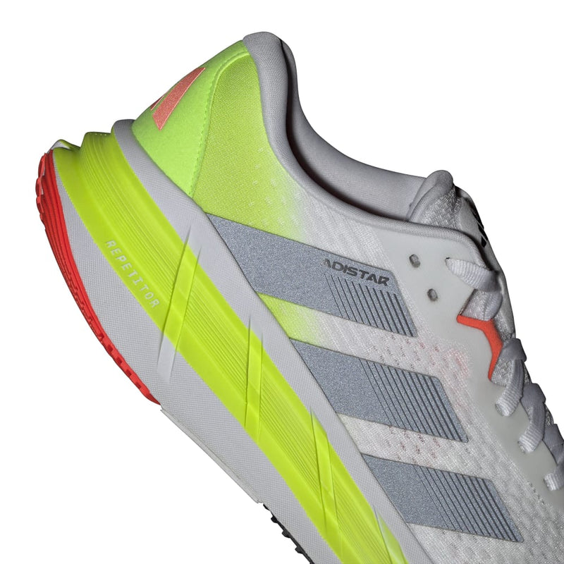 adidas ADISTAR 3 M (MENS) フットウェアホワイト/ナイトメタリック/ルシッドレモン