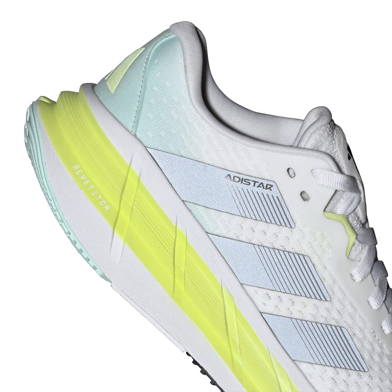 adidas ADISTAR 3 W (WOMENS) Footwear White/Core Black/Pulse Lime