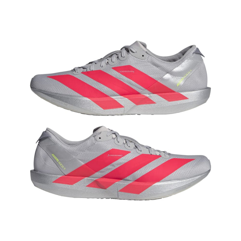 adidas ADIZERO JAPAN 9 M (MENS) グレーツー／ルシッドレッド／グレー