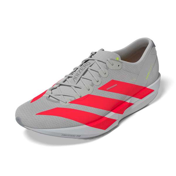 adidas ADIZERO JAPAN 9 M (MENS) グレーツー／ルシッドレッド／グレー