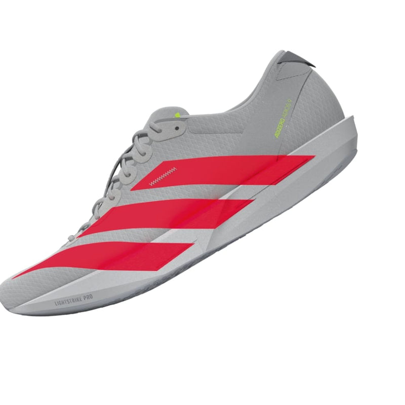adidas ADIZERO JAPAN 9 M (MENS) グレーツー／ルシッドレッド／グレー