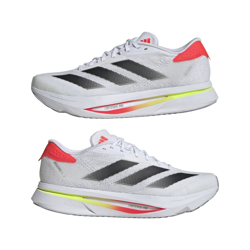 adidas ADIZERO SL2 M (MENS) フットウェアホワイト／コアブラック／ルシッドレッド