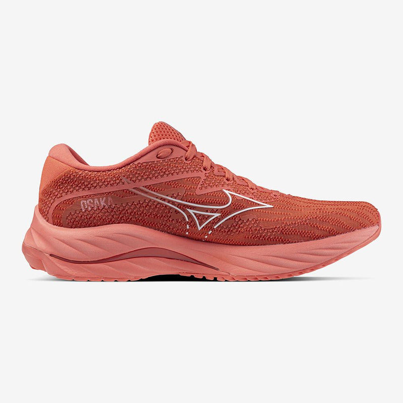 MIZUNO Wave Rider 27 (UNISEX) Red x White