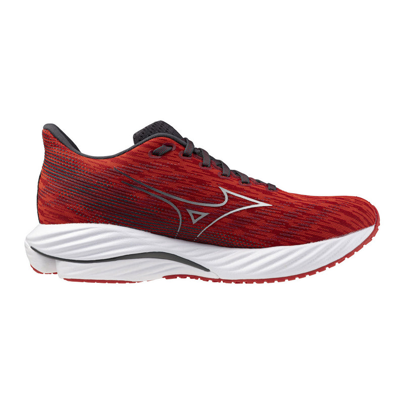 MIZUNO ウエーブライダー28 SW (MENS) レッド×チャコールグレー×ホワイト