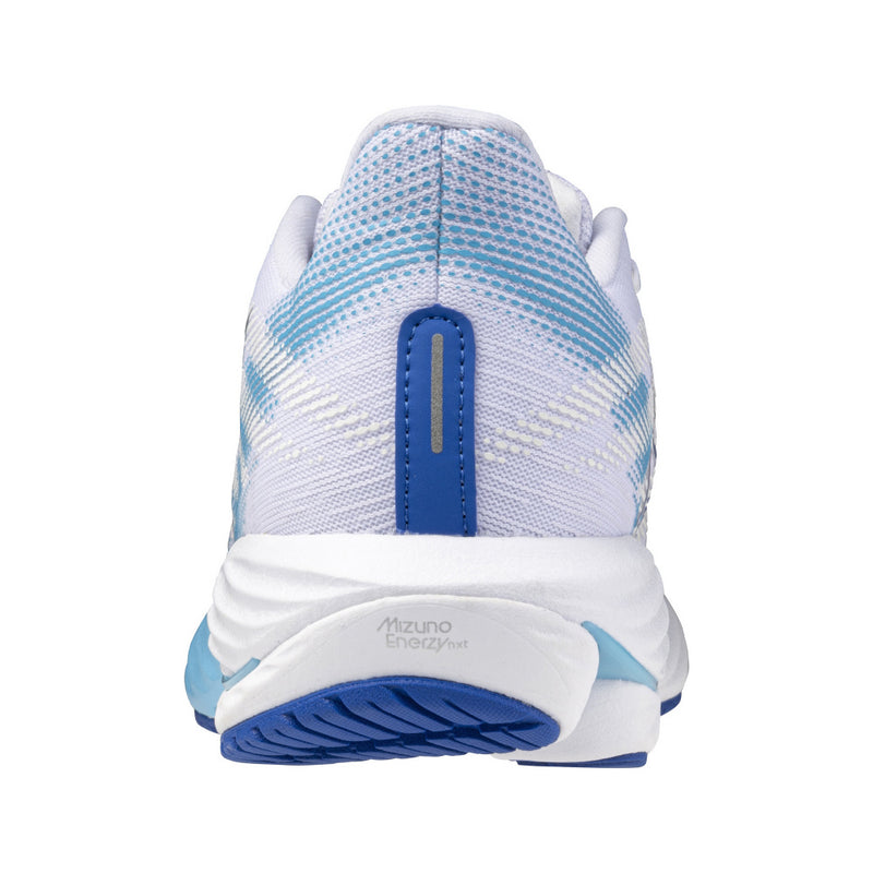 MIZUNO ウエーブライダー28 (WOMENS) ホワイト×ブルー×ブルー