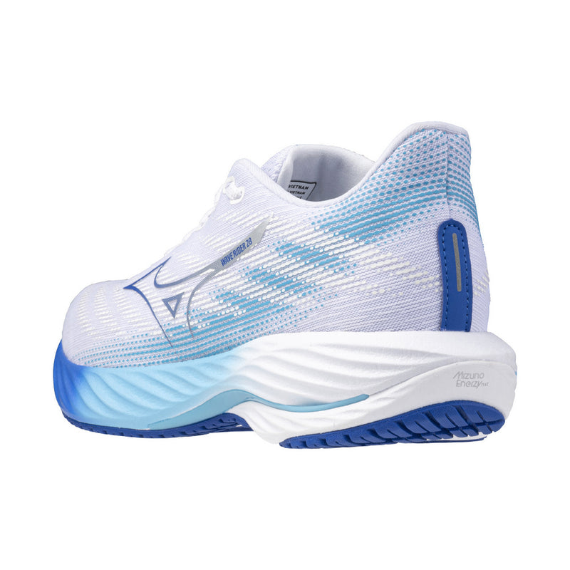 MIZUNO ウエーブライダー28 (WOMENS) ホワイト×ブルー×ブルー