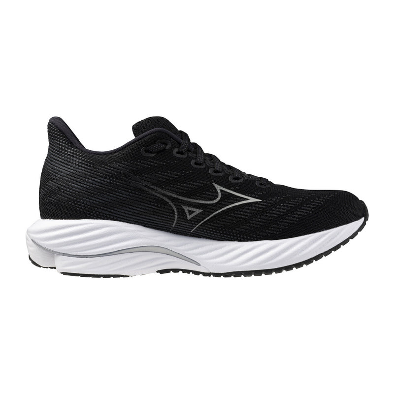 MIZUNO ウエーブライダー28 (WOMENS) ブラック×グレー×ダークネイビー