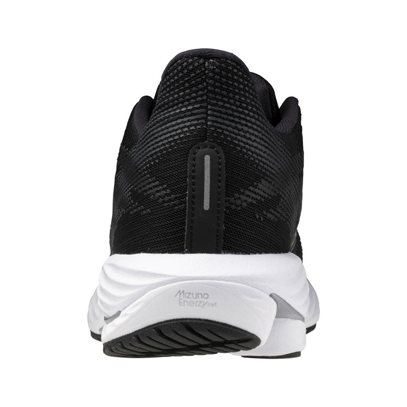 MIZUNO ウエーブライダー28 (WOMENS) ブラック×グレー×ダークネイビー