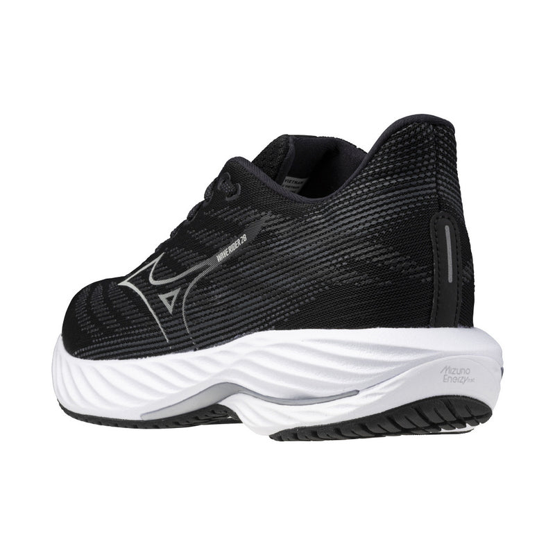 MIZUNO ウエーブライダー28 (WOMENS) ブラック×グレー×ダークネイビー