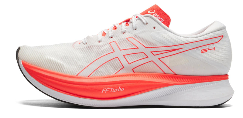 ASICS S4 (UNISEX) WHITE/SUNRISE RED