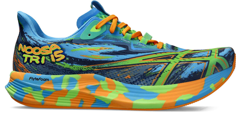 ASICS NOOSA TRI 15 (Men's) WATERSCAPE/ELECTRIC LIME