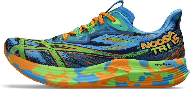 ASICS NOOSA TRI 15 (Men's) WATERSCAPE/ELECTRIC LIME
