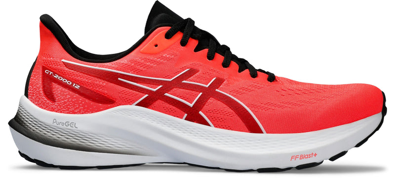 ASICS GT-2000 12 (Men's) SUNRISE RED/WHITE