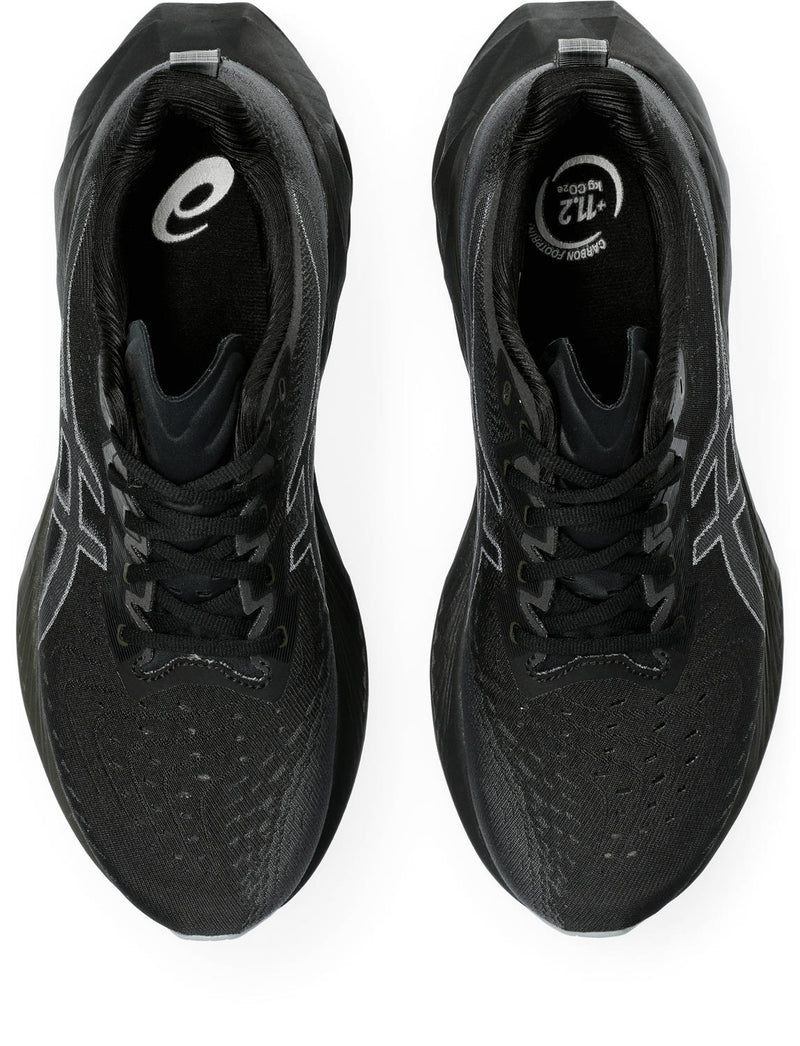 ASICS NOVABLAST 4 WIDE （Men's） BLACK/GRAPHITE GREY