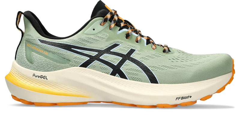 ASICS GT-2000 12 TR（Men's） NATURE BATHING/FELLOW YELLOW
