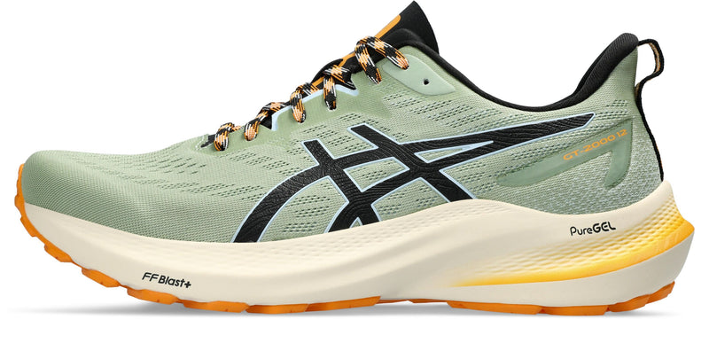 ASICS GT-2000 12 TR（Men's） NATURE BATHING/FELLOW YELLOW