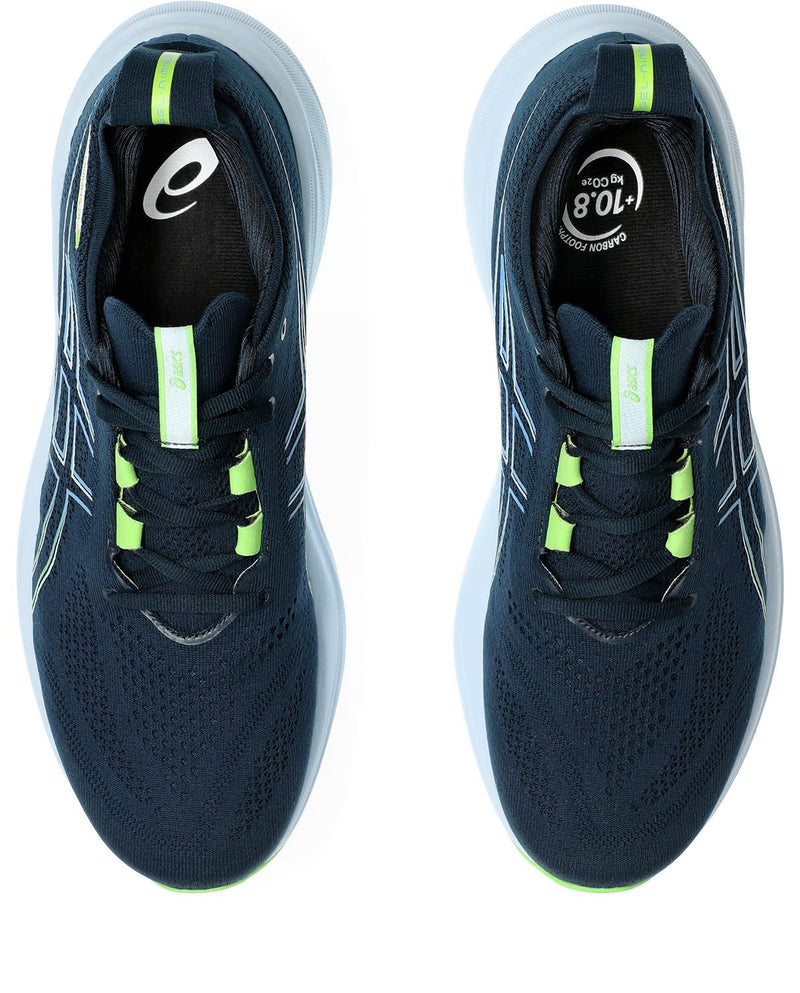 ASICS GEL-NIMBUS 26 (Men's) FRENCH BLUE/ELECTRIC LIME