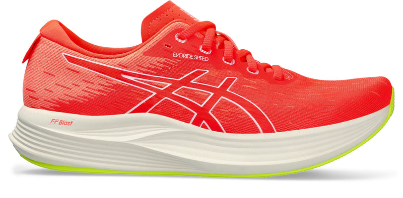 ASICS EvoRide SPEED2 Women s ASICS EvoRide SPEED2 Sunrise Red White Runtrip Store