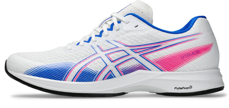 ASICS LYTERACER 5 (Men's) WHITE/ILLUSION BLUE