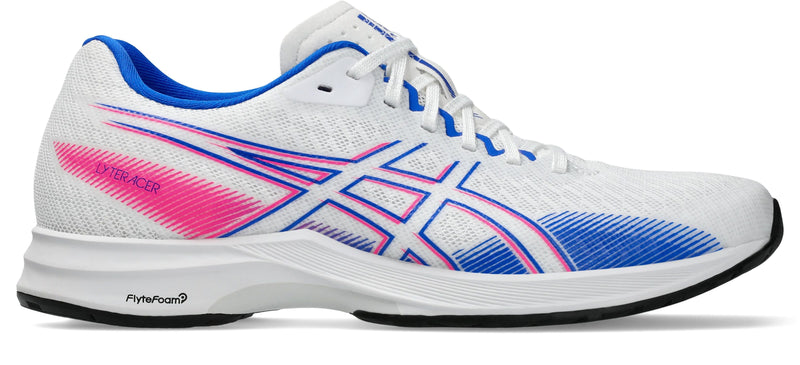 ASICS LYTERACER 5 (Women's) WHITE/ILLUSION BLUE