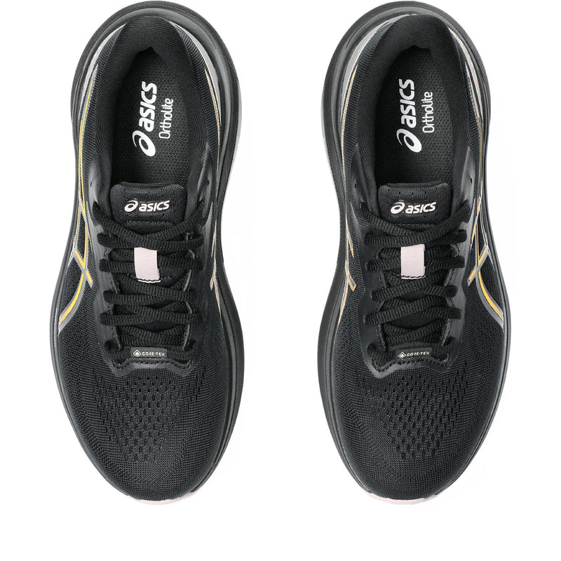 ASICS GT-1000 13 GTX (WOMENS) BLACK/STADIUM ORANGE