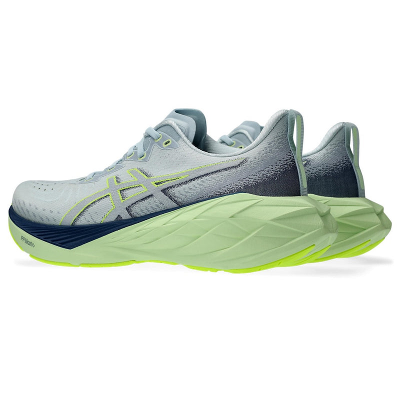 ASICS NOVABLAST 4 (MENS) COOL GREY/BLUE EXPANSE
