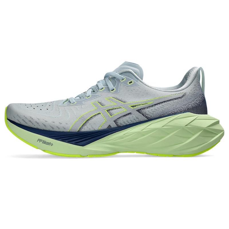 ASICS NOVABLAST 4 (MENS) COOL GREY/BLUE EXPANSE