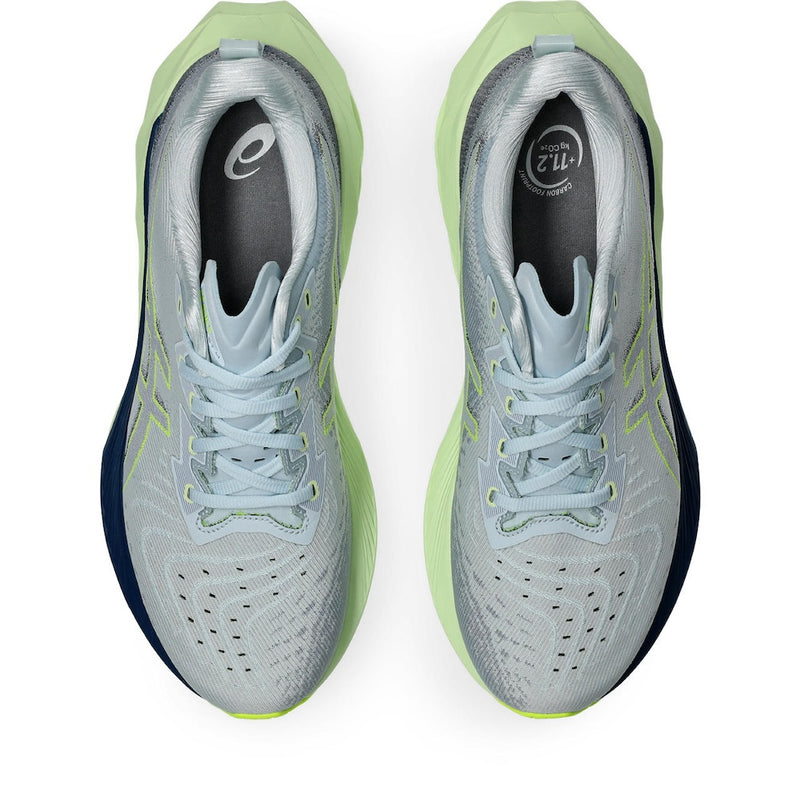 ASICS NOVABLAST 4 (MENS) COOL GREY/BLUE EXPANSE