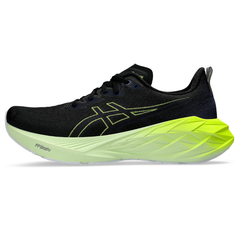 ASICS NOVABLAST 4 (MENS) BLACK/BLUE EXPANSE（WIDE）