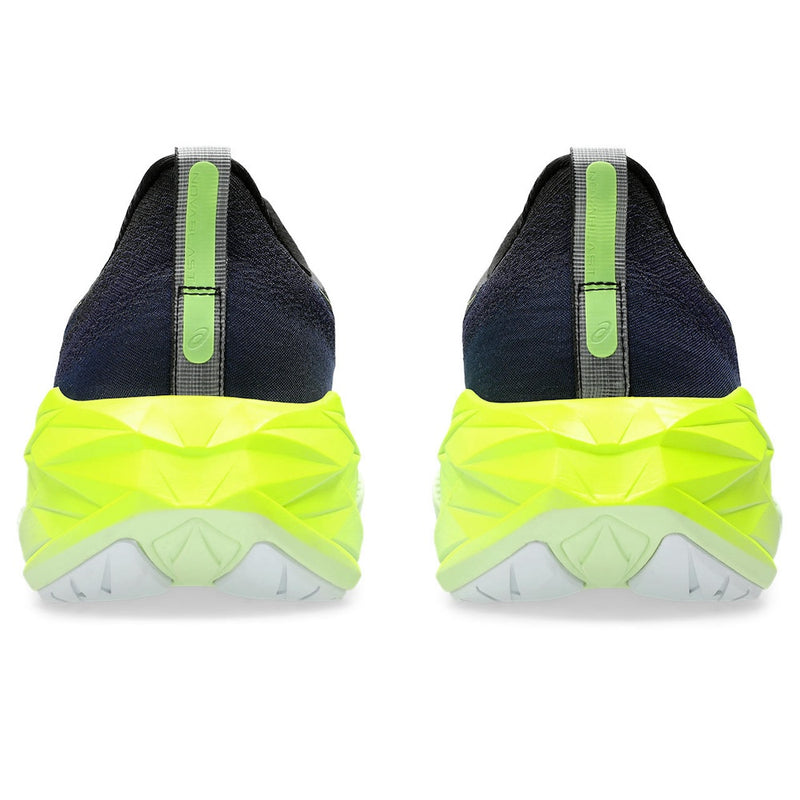 ASICS NOVABLAST 4 (MENS) BLACK/BLUE EXPANSE（WIDE）