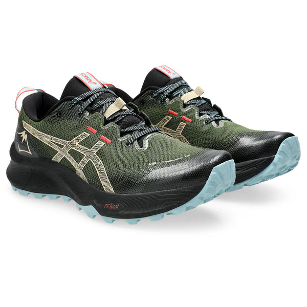 ASICS GEL-Trabuco 12 (MENS) SMOG GREEN/FEATHER GREY