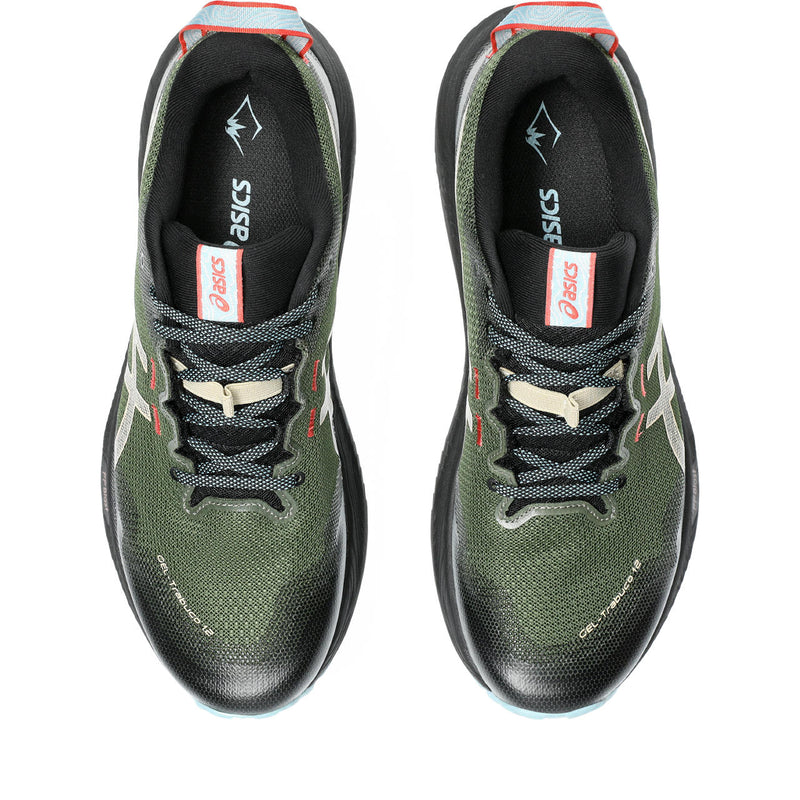 ASICS GEL-Trabuco 12 (MENS) SMOG GREEN/FEATHER GREY