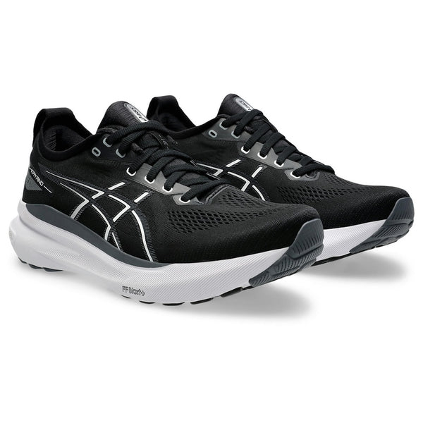 ASICS GEL-KAYANO 31 (MENS) BLACK/WHITE