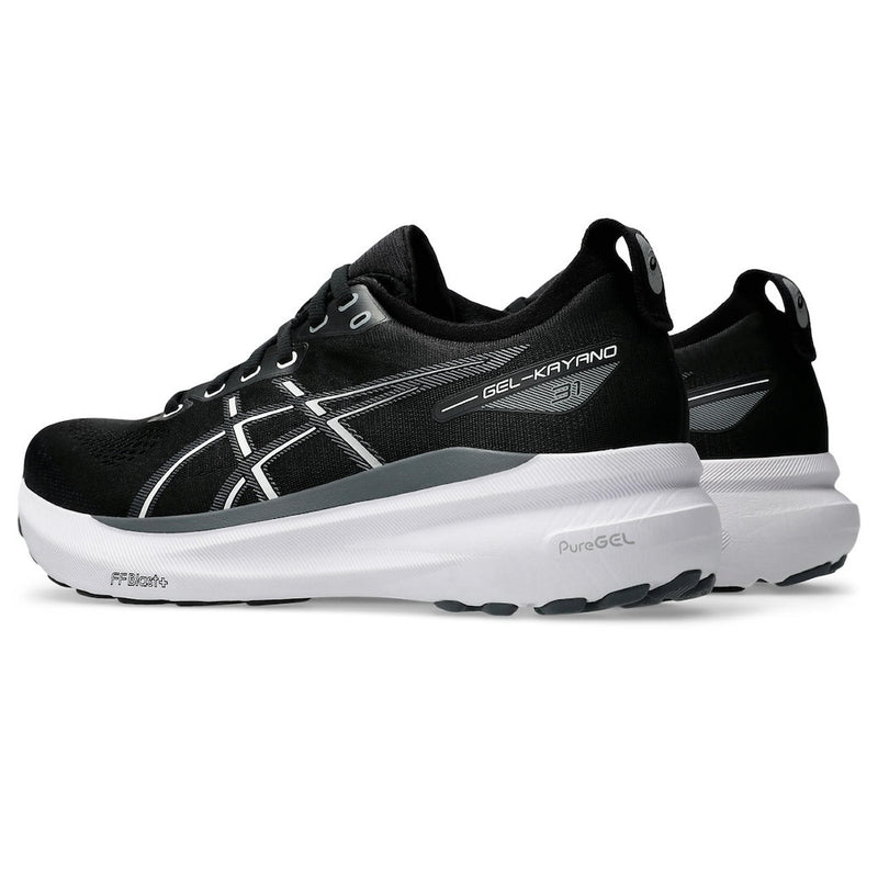 ASICS GEL-KAYANO 31 (MENS) BLACK/WHITE