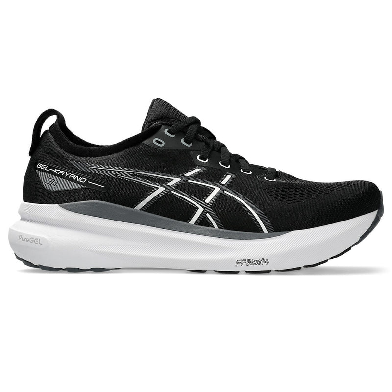 ASICS GEL-KAYANO 31 (MENS) BLACK/WHITE