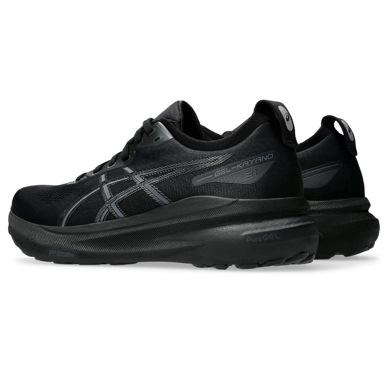 ASICS GEL-KAYANO 31 (MENS) BLACK/BLACK（EXTRA WIDE）