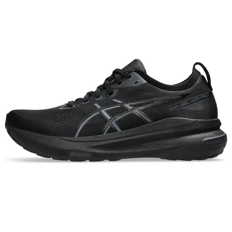 ASICS GEL-KAYANO 31 (MENS) BLACK/BLACK（EXTRA WIDE）