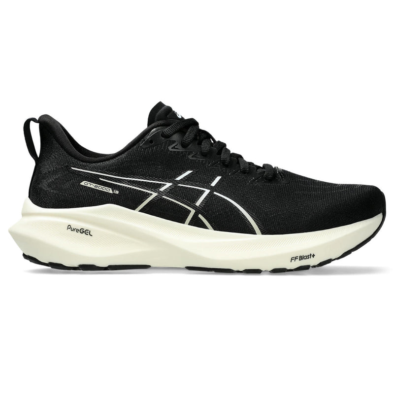 ASICS GT-2000 13 (WOMENS) BLACK/WHITE（EXTRA WIDE）
