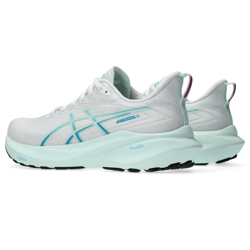 ASICS GT-2000 13 (WOMENS) WHITE/SOOTHING SEA