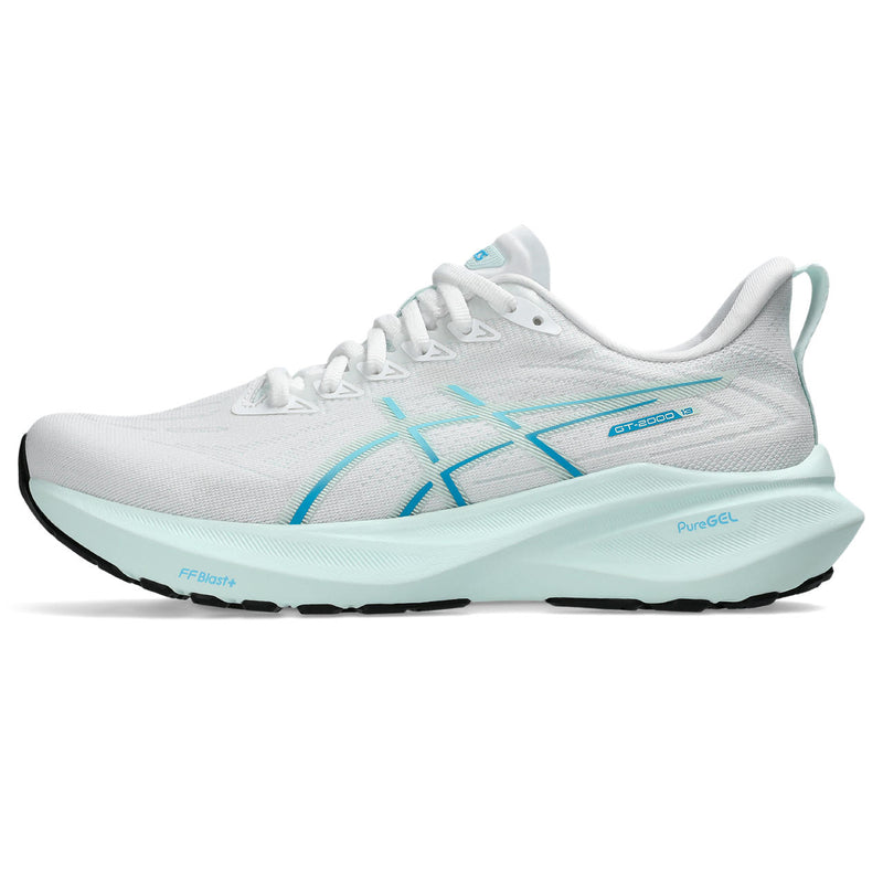 ASICS GT-2000 13 (WOMENS) WHITE/SOOTHING SEA