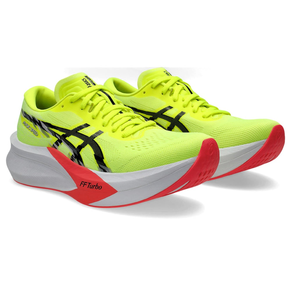 ASICS MAGIC SPEED 4 (WOMENS) SAFETY YELLOW/BLACK – Runtrip Store