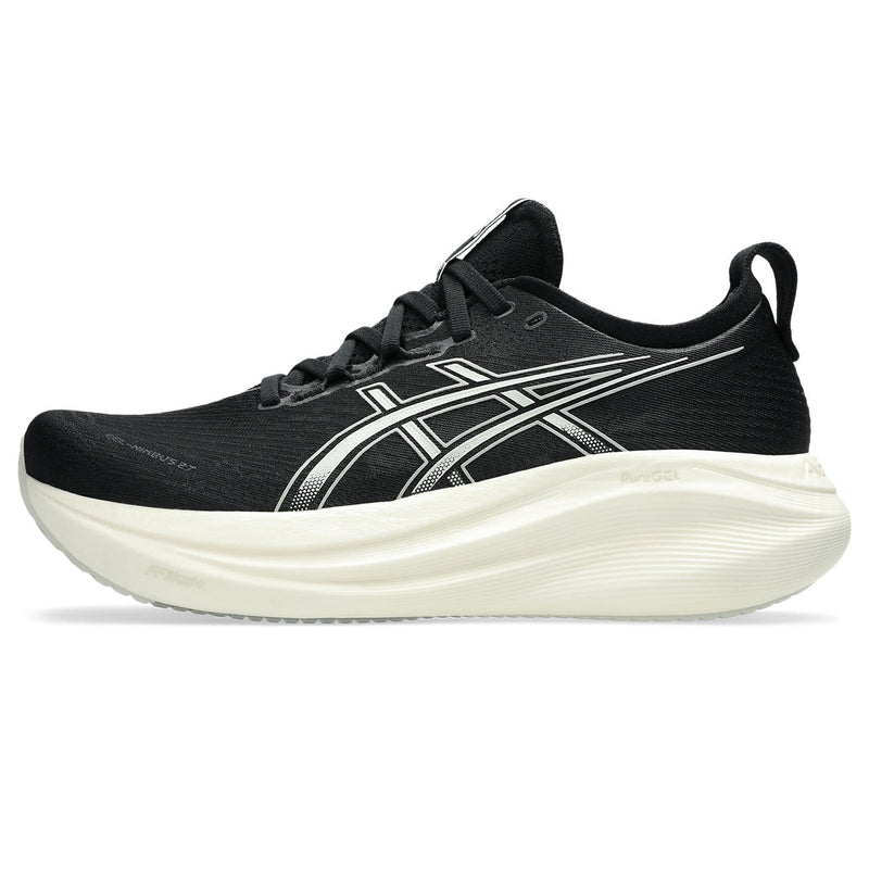 ASICS GEL-NIMBUS 27 (MENS) BLACK/LAKE GREY (EXTRA WIDE)