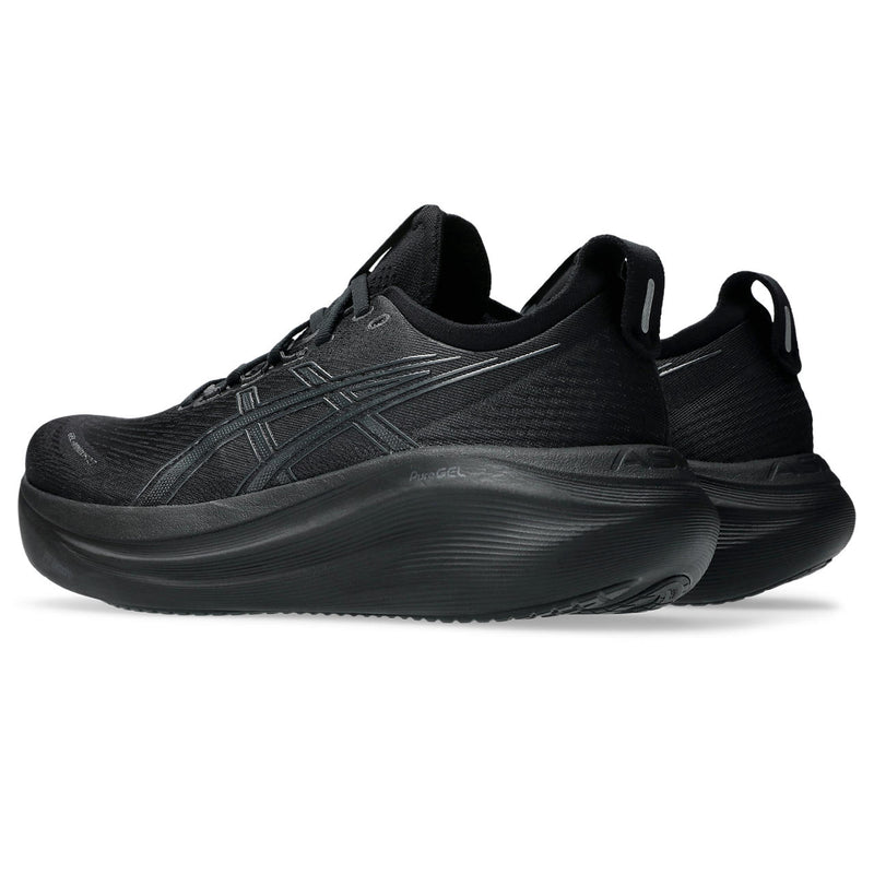 ASICS GEL-NIMBUS 27 (MENS) BLACK/GRAPHITE GREY