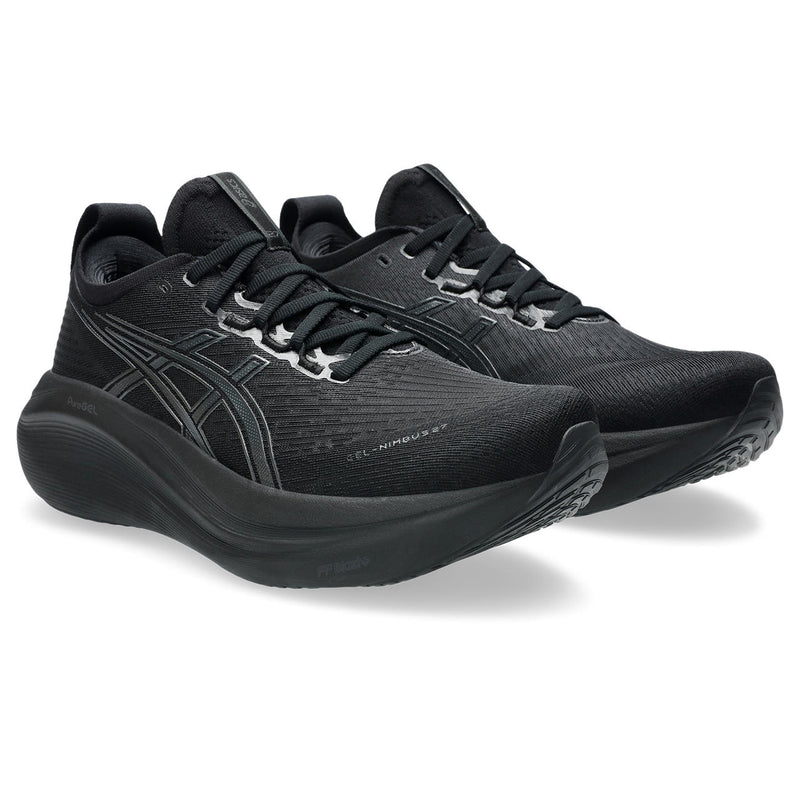 ASICS GEL-NIMBUS 27 (MENS) BLACK/GRAPHITE GREY