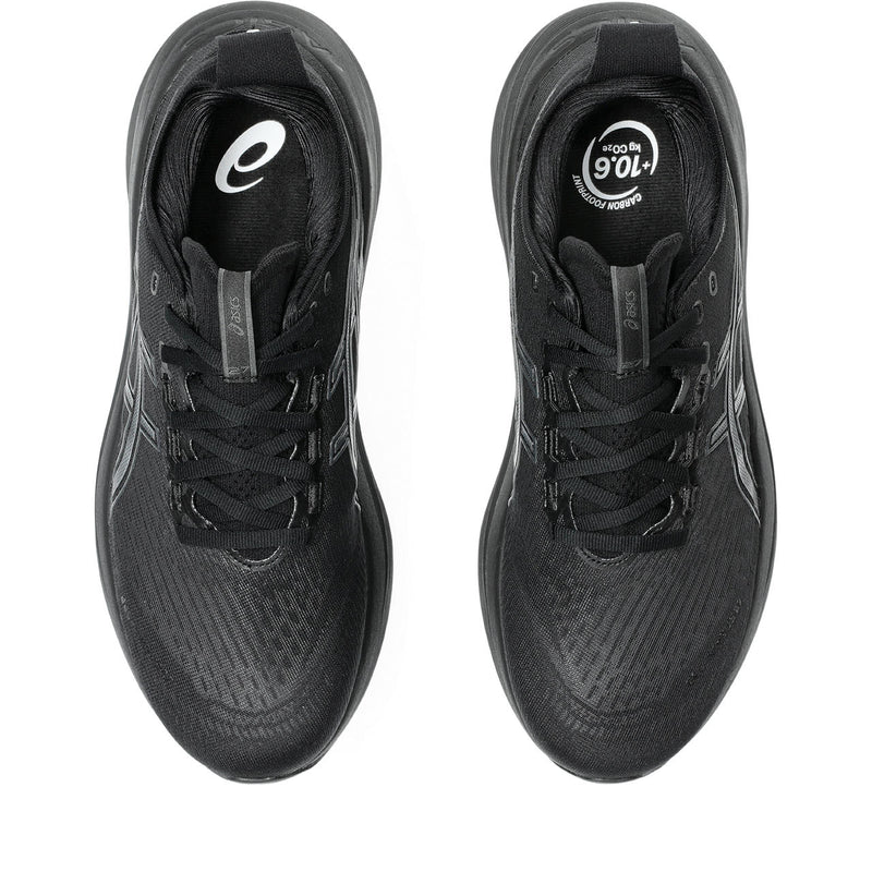 ASICS GEL-NIMBUS 27 (MENS) BLACK/GRAPHITE GREY