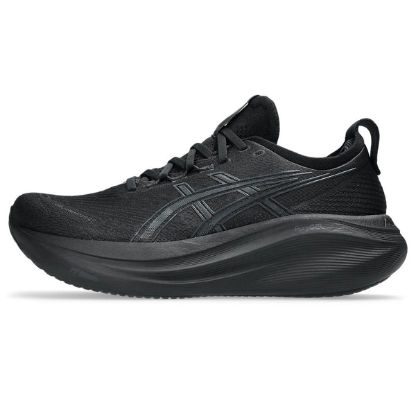 ASICS GEL-NIMBUS 27 (MENS) BLACK/GRAPHITE GREY