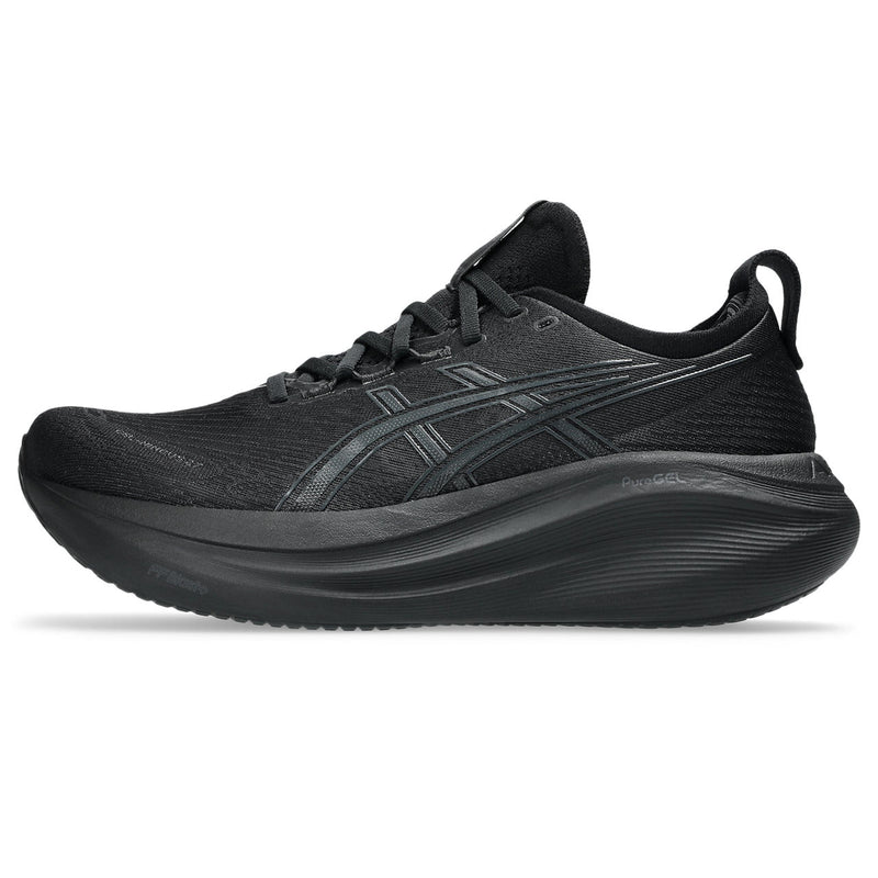 ASICS GEL-NIMBUS 27 (MENS) BLACK/GRAPHITE GREY