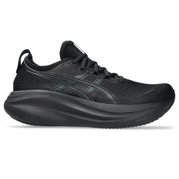 ASICS GEL-NIMBUS 27 (MENS) BLACK/GRAPHITE GREY