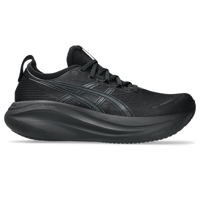 ASICS GEL-NIMBUS 27 (MENS) BLACK/GRAPHITE GREY